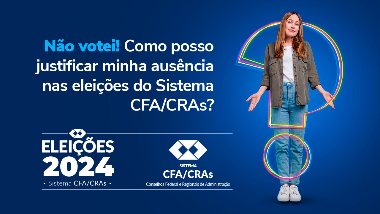 You are currently viewing Quem não votou nas eleições do Sistema CFA/CRAs precisa justificar ausência